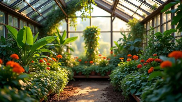 Créer un potager efficace sous serre de jardin