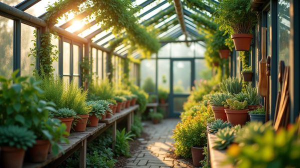 Créer un potager efficace sous serre de jardin
